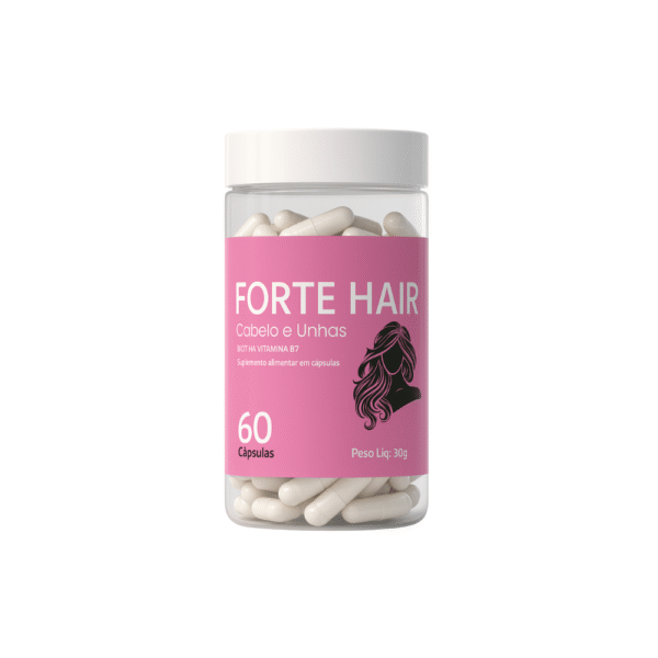 Forte Hair - Cabelos & Unhas Fortes - 60 Cápsulas