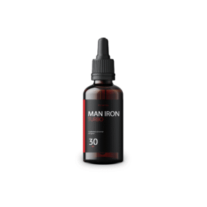 Man Iron Turbo - Psi Nutra – Estimulante Sexual Masculino - Suplemento em Gotas 30ml